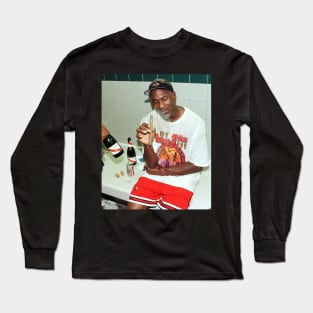 Vintage Michael Jordan Cigar 3peat Long Sleeve T-Shirt